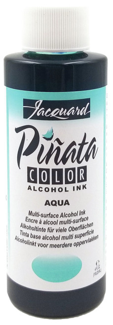 Jacquard Pinata Color Alcohol Ink 4oz-Aqua - JFC4OZ-3022 - 743772438311