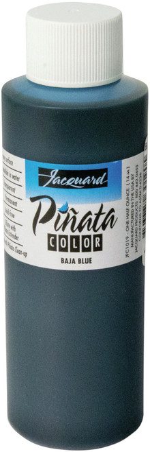 Jacquard Pinata Color Alcohol Ink 4oz-Baja Blue - JFC4OZ-3019 - 743772301905