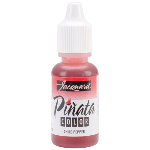 6 Pack - Jacquard Pinata Color Alcohol Ink .5oz-Chili Pepper Red - JFC-1009 - 743772100928