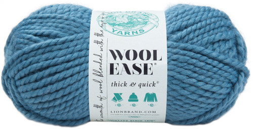 3 Pack Lion Brand Wool-Ease Thick & Quick Yarn-Air Force 640-108 - 023032641089