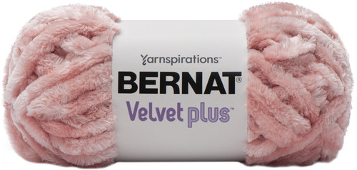 2 Pack - Bernat Velvet Plus Yarn-Pink Dust - 161256-56005 - 057355466296