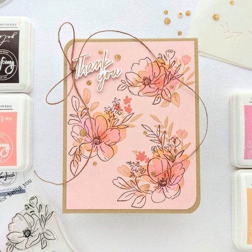 Pinkfresh Studio Stencils 4.25"X5.25" 5/Pkg-You're The Best Layering - PF180522