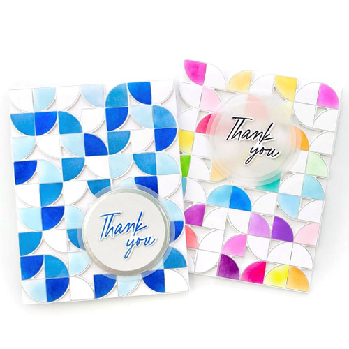 Pinkfresh Studio Die-Quadrant Backdrop PF180822 Pinkfresh Studio Die-Quadrant Backdrop PF180822