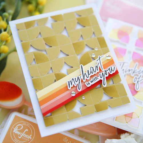 Pinkfresh Studio Die-Quadrant Backdrop PF180822 Pinkfresh Studio Die-Quadrant Backdrop PF180822