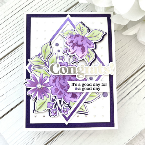 Pinkfresh Studio Die-Dreamy Florals - PF176722 Pinkfresh Studio Die-Dreamy Florals - PF176722