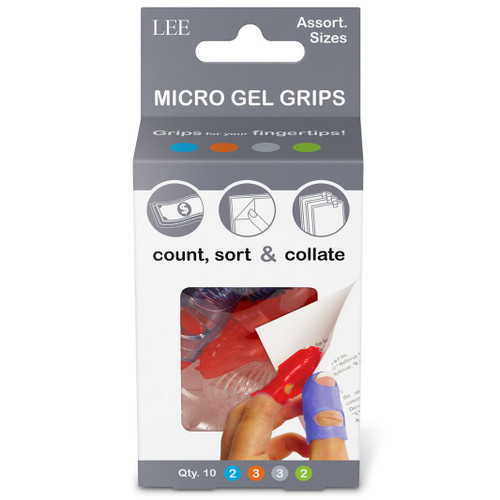 Lee Tippi Assorted Sizes Finger Pads 10/Pkg- - 61410 - 084417614104