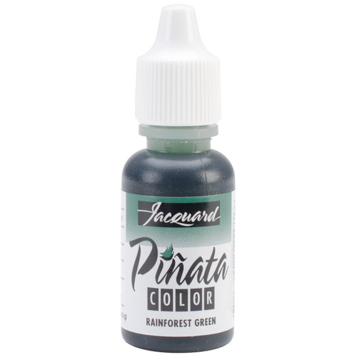 Jacquard Pinata Color Alcohol Ink .5oz-Rainforest Green - JFC-1023 - 743772102304