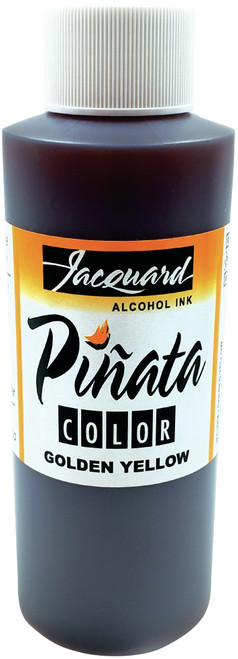 Jacquard Pinata Color Alcohol Ink 4oz-Golden Yellow - JFC4OZ-3004 - 743772033912