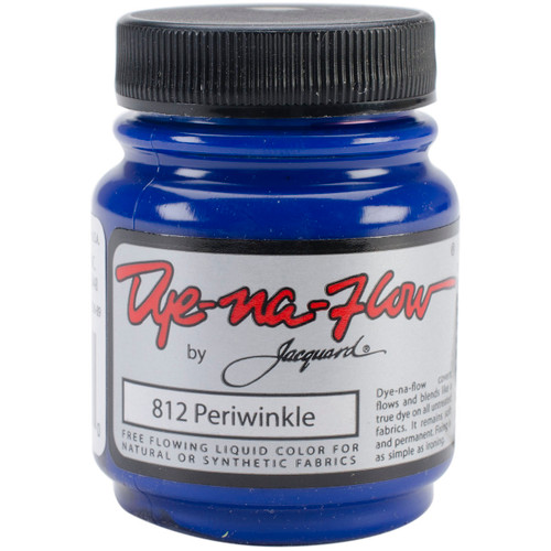 3 Pack - Jacquard Dye-Na-Flow Liquid Color 2.25oz-Periwinkle - JAC1-812 - 743772181200