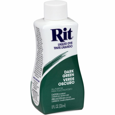 3 Pack - Rit Dye Liquid-Dark Green - 8-35 - 885967883503