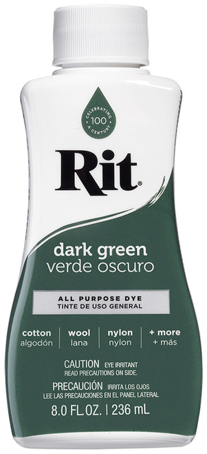Rit Dye Liquid-Dark Green - 8-35 - 885967883503