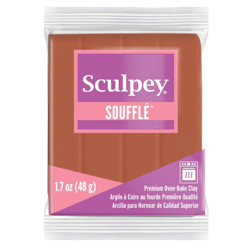 Sculpey Souffle Clay 1.7oz-Cinnamon - SU6-6665 Sculpey Souffle Clay 1.7oz-Cinnamon - SU6-6665