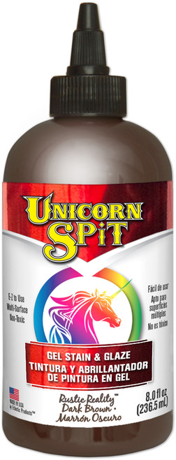 Unicorn Spit Wood Stain & Glaze 8oz-Rustic Reality - 5771-012 - 076818005964