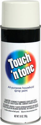 Touch 'N Tone Spray Paint, Gloss White, 10-oz. - 55274830 - 070798552746