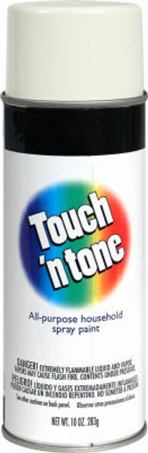 Rust-Oleum Touch 'n Tone Spray Paint 10oz-Gloss White - TTONE552-74830 - 070798552746