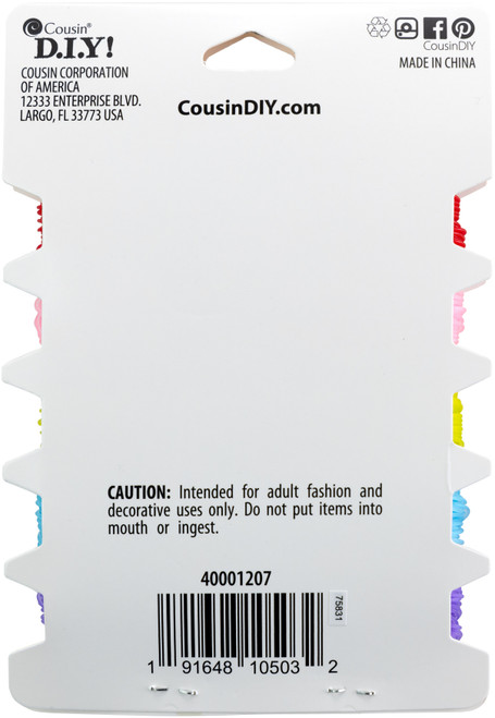 8 Pack - CousinDIY Sparkle Stretch Cord- - 40001207