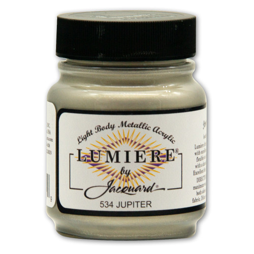 Jacquard Lumiere Metallic Acrylic Paint 2.25oz-Jupiter - LUMIERE-1GDQS - 743772000419