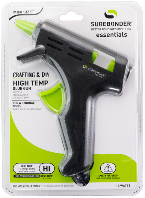 Surebonder High-Temp Mini Glue Gun-Black - GM-160 - 018239001606