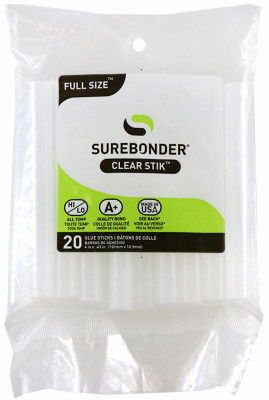 Surebonder All-Purpose Stik Glue Sticks 20/Pkg-7/16"X4" - DT-20 - 018239600205