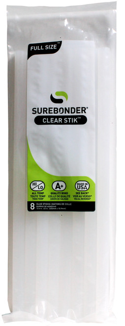 Surebonder All-Purpose Stik Glue Sticks 8/Pkg-7/16"X10" - DT-8 - 018239600250 Surebonder All-Purpose Stik Glue Sticks 8/Pkg-7/16"X10" - DT-8 - 018239600250