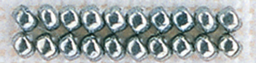3 Pack - Mill Hill Antique Glass Seed Beads 2.5mm 2.63g-Silver Moon - AGBD-03007 - 098063030072