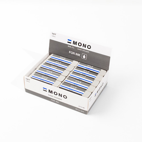 5 Pack - Tombow MONO Sand Eraser-For Ink - 57304