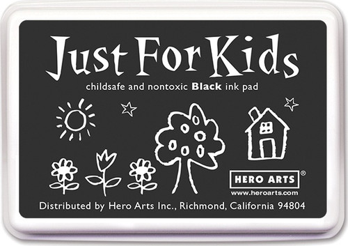 3 Pack Hero Arts Just For Kids Inkpad-Black JFKINK-CS100 - 085700461009