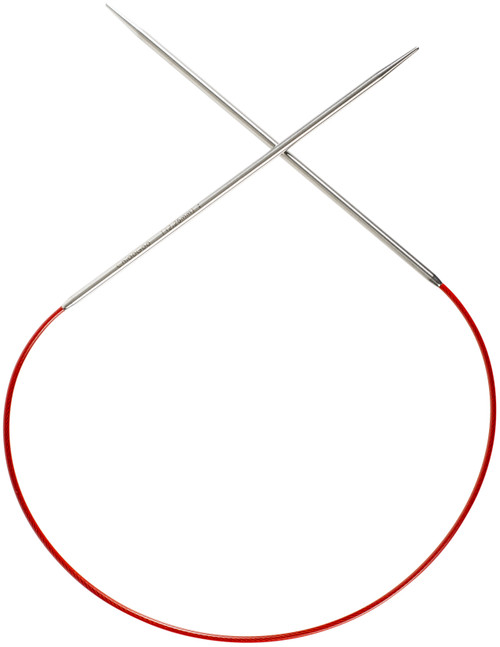 3 Pack - ChiaoGoo Red Lace Stainless Circular Knitting Needles 16"-Size 1/2.25mm - 7016-1