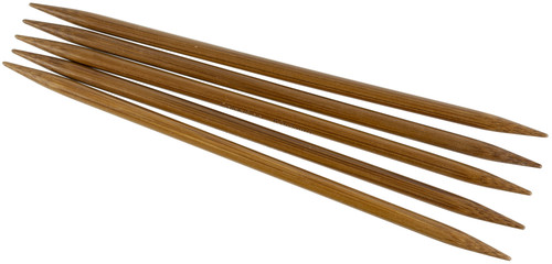3 Pack - ChiaoGoo Double Point Dark Patina Knitting Needles 6" 5/Pkg-Size 8/5mm - 1036-8 - 812208022001