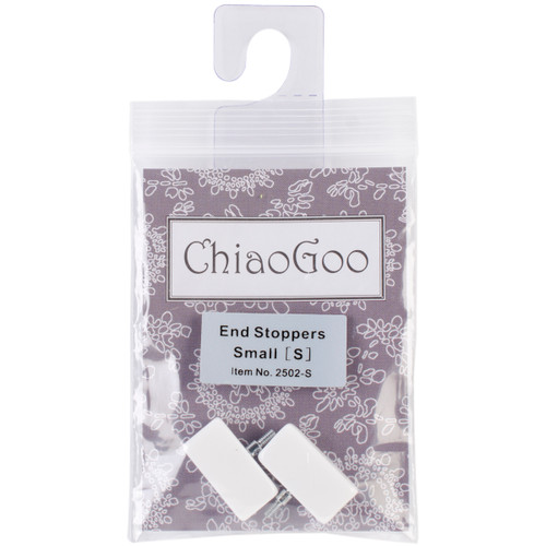 3 Pack ChiaoGoo End Stoppers-Small 2/Pkg 2502-S - 0812208023602