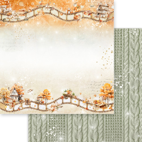 25 Pack Beary Cozy Double-Sided Cardstock 12"X12"-Hello Fall 5A002B9N-1GDTP - 4582248614721