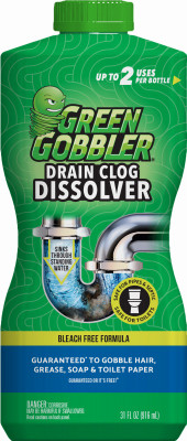 6 Pack - Drain Clog Dissolver, 31-oz. - G8015J - 810056280154