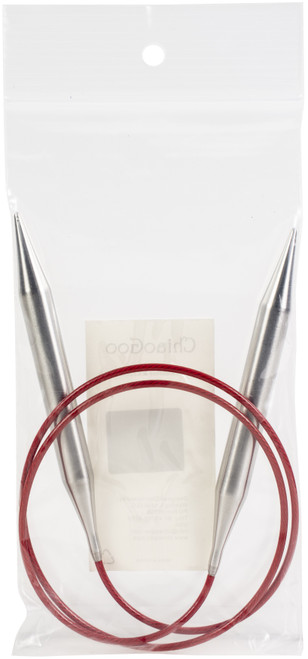 3 Pack - ChiaoGoo Red Lace Stainless Circular Knitting Needles 40"-Size 17/12.75mm - 7040-17