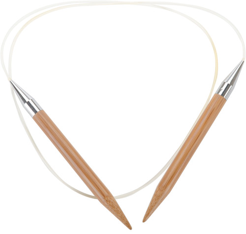 3 Pack - ChiaoGoo Bamboo Circular Knitting Needles 40"-Size 17/12.75mm - 2040-17 - 0812208023473