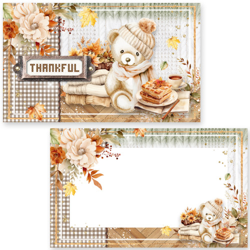 3 Pack Memory Place Journal Card Pack 20/Pkg-Bear Cozy 5A002BB8-1GDT5