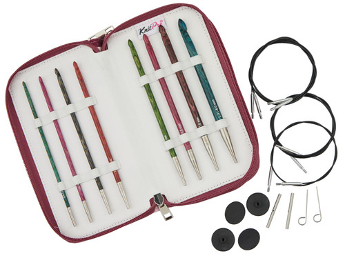 KnitPro-Dreamz Deluxe Afghan/Tunisian Crochet Hook Set-Set Of 8 - Assorted Sizes - 5A002B3L-1GDKR - 8907628073053