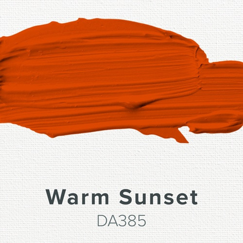 6 Pack - DecoArt Americana Acrylic Paint 2oz-Warm Sunset -Orange - DA-385 - 766218125583 6 Pack - DecoArt Americana Acrylic Paint 2oz-Warm Sunset -Orange - DA-385 - 766218125583