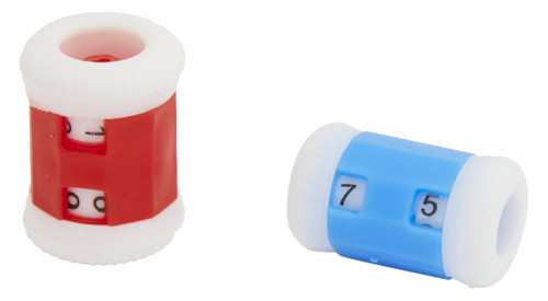2 Pack - KnitPro Row Counters-Set Of Two (1 Small & 1 Large) - 5A0028FM-1GBKZ - 8904086237355 2 Pack - KnitPro Row Counters-Set Of Two (1 Small & 1 Large) - 5A0028FM-1GBKZ - 8904086237355