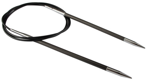 2 Pack - KnitPro-Karbonz Fixed Circular Knitting Needles 24"-Size 7/4.50mm - 5A0028H7-1GBKC - 8904086249778 2 Pack - KnitPro-Karbonz Fixed Circular Knitting Needles 24"-Size 7/4.50mm - 5A0028H7-1GBKC - 8904086249778