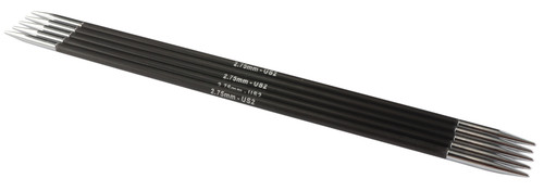 2 Pack - KnitPro-Karbonz Double Point Knitting Needles 8"-Size 2/2.75mm - 5A0028K8-1GBMB - 8904086236013 2 Pack - KnitPro-Karbonz Double Point Knitting Needles 8"-Size 2/2.75mm - 5A0028K8-1GBMB - 8904086236013