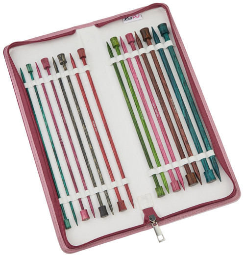 KnitPro-Dreamz Deluxe Single Point Needle Set 10"-8 Pair - Assorted Sizes - 5A0027ST-1GB47 - 8907628073091