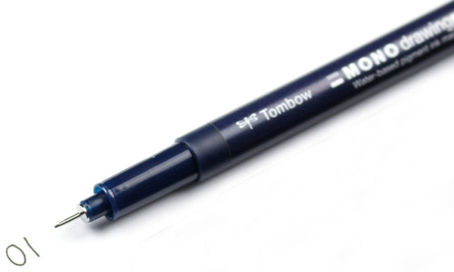 6 Pack - Tombow MONO Drawing Pen 0.1mm Tip-Black - 56400 6 Pack - Tombow MONO Drawing Pen 0.1mm Tip-Black - 56400
