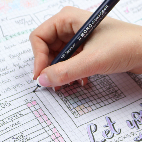 6 Pack - Tombow MONO Drawing Pen 0.1mm Tip-Black - 56400 6 Pack - Tombow MONO Drawing Pen 0.1mm Tip-Black - 56400