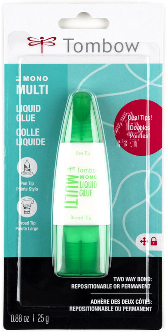 3 Pack - Tombow Mono Multi Liquid Glue Carded-.88oz - 62191 - 085014621915