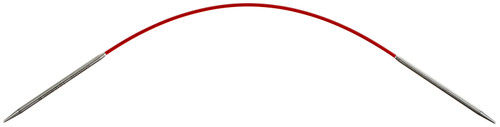 ChiaoGoo Red Circular Knitting Needles 9"-Size 1.5/2.5mm - 6009-1-5
