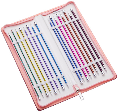 KnitPro-Zing Single Point Needle Set 12"-Set Of 8 Pair - 5A0028FQ-1GBJ8 - 8907628024901