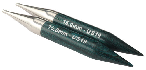 2 Pack KnitPro-Dreamz Interchangeable Needles 5"-Size 19/15mm 5A002975-1GCJQ - 8907628080648