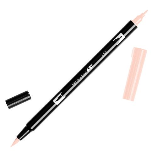6 Pack - Tombow Dual Brush Marker Open Stock-850 Light Apricot - DBP-56598 - 085014565981