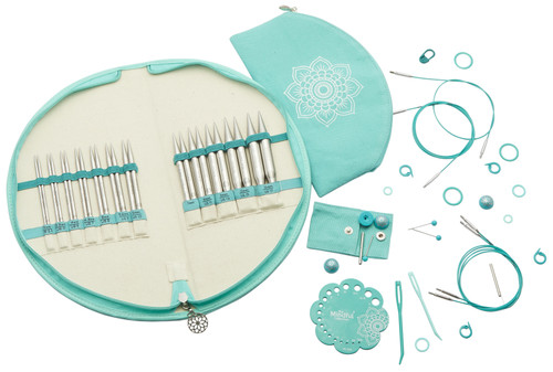 KnitPro-Mindful Gratitude Interchangeable Knitting Ndle Set -12 Pair Of Needles - 5" - 5A0028GV-1GBJT - 8907628065928 KnitPro-Mindful Gratitude Interchangeable Knitting Ndle Set -12 Pair Of Needles - 5" - 5A0028GV-1GBJT - 8907628065928