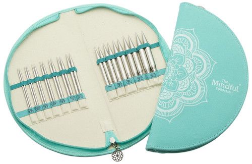 KnitPro-Mindful Gratitude Interchangeable Knitting Ndle Set -12 Pair Of Needles - 5" - 5A0028GV-1GBJT KnitPro-Mindful Gratitude Interchangeable Knitting Ndle Set -12 Pair Of Needles - 5" - 5A0028GV-1GBJT